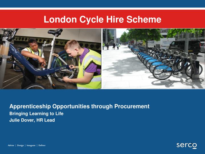london cycle hire scheme