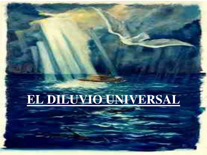 el diluvio universal