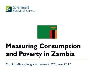 Measuring Consumption and Poverty in Zambia