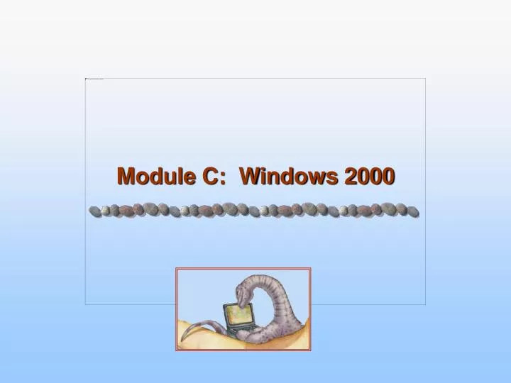module c windows 2000