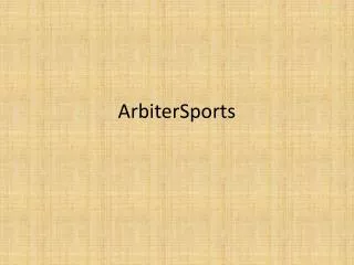 ArbiterSports