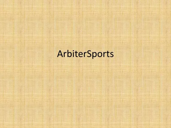 arbitersports