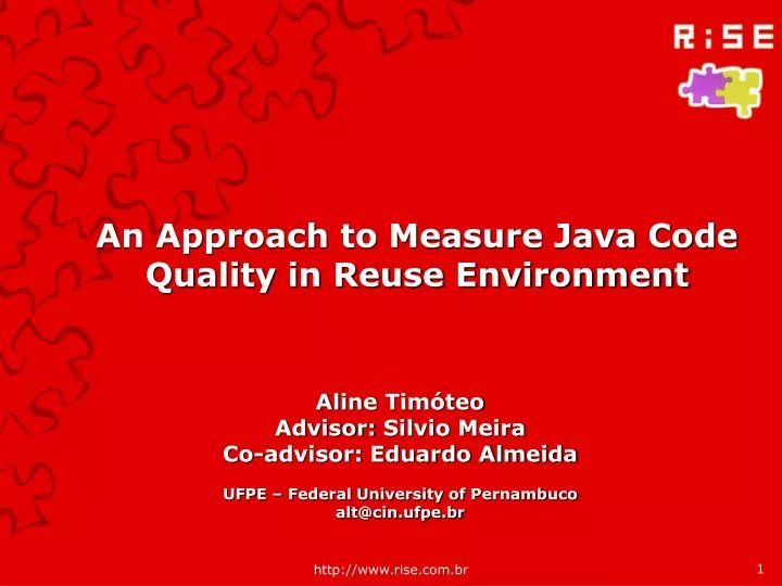 an approach to measure java code quality in reuse environment