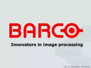 Innovators in image processing