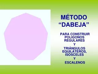 m todo dabeja
