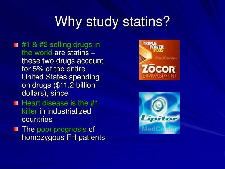 why study statins