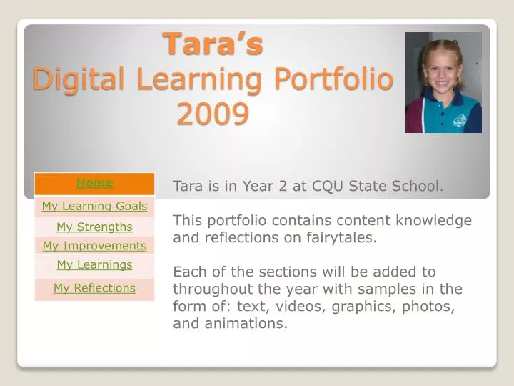 tara s digital learning portfolio 2009