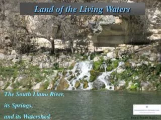 Land of the Living Waters