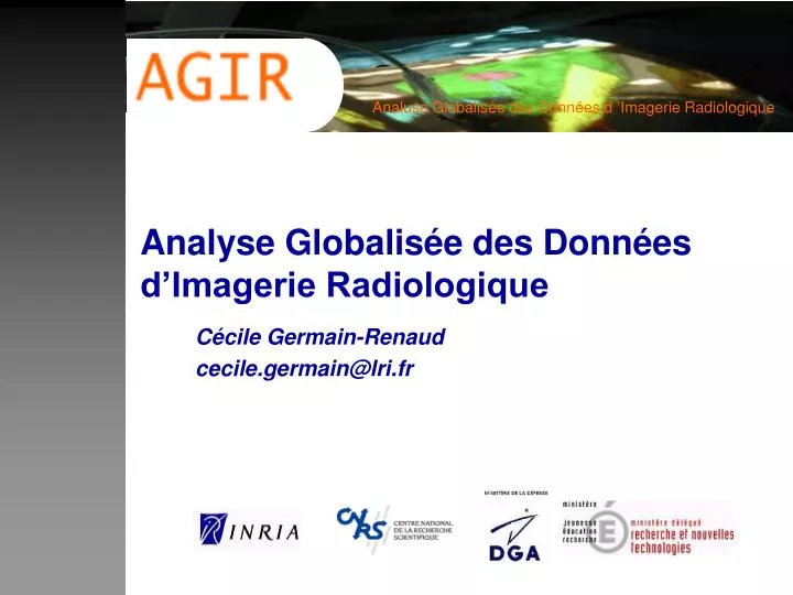 analyse globalis e des donn es d imagerie radiologique