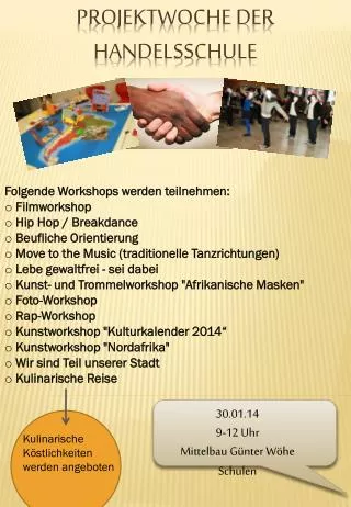 projektwoche der handelsschule
