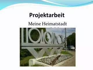 projektarbeit