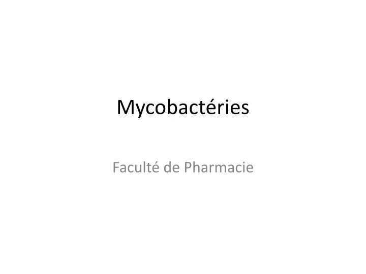 mycobact ries