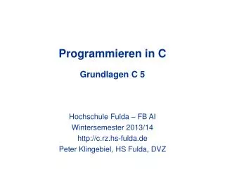programmieren in c grundlagen c 5
