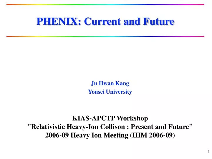 phenix current and future