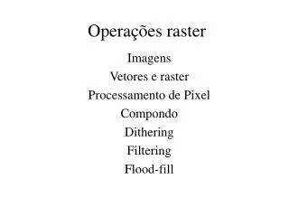 opera es raster