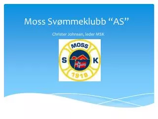 moss sv mmeklubb as