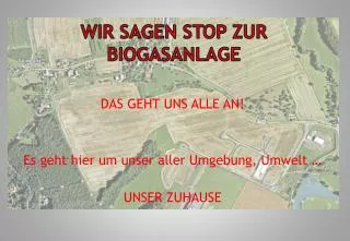 wir sagen stop zur biogasanlage