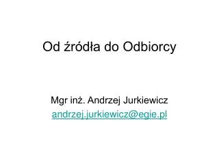 od r d a do odbiorcy