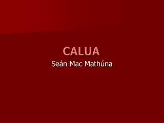calua