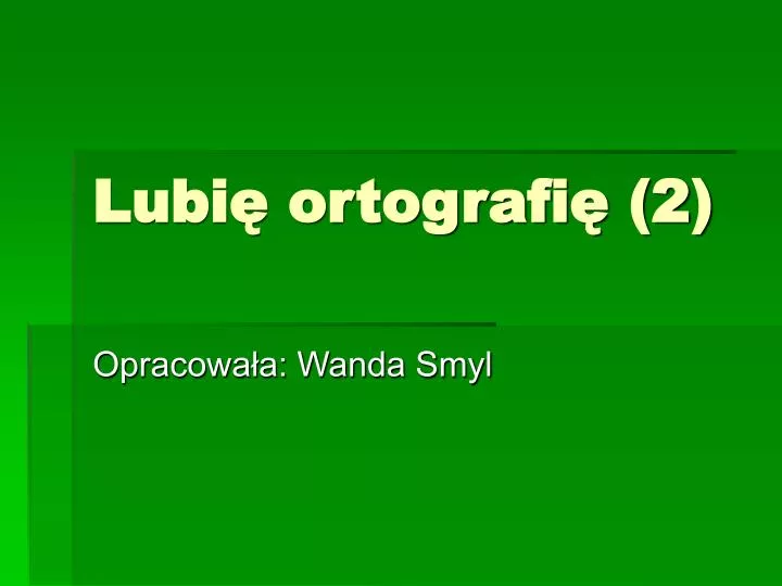 lubi ortografi 2