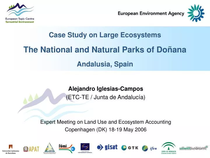 case study on large ecosystems the national and natural parks of do ana andalusia spain