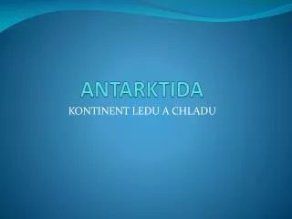 antarktida