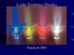 Light Emitting Diodes - slide 1
