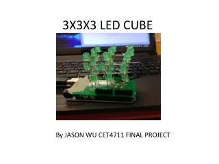 3X3X3 LED CUBE