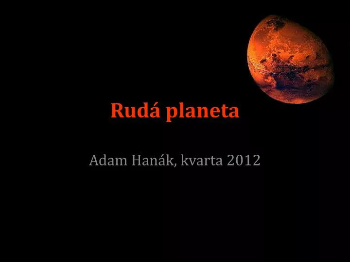 rud planeta