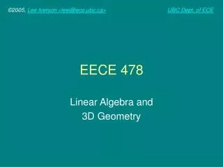 EECE 478