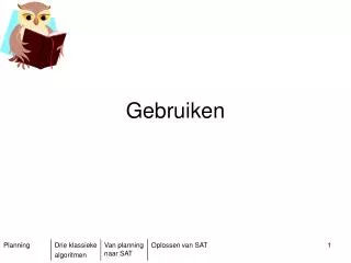 gebruiken
