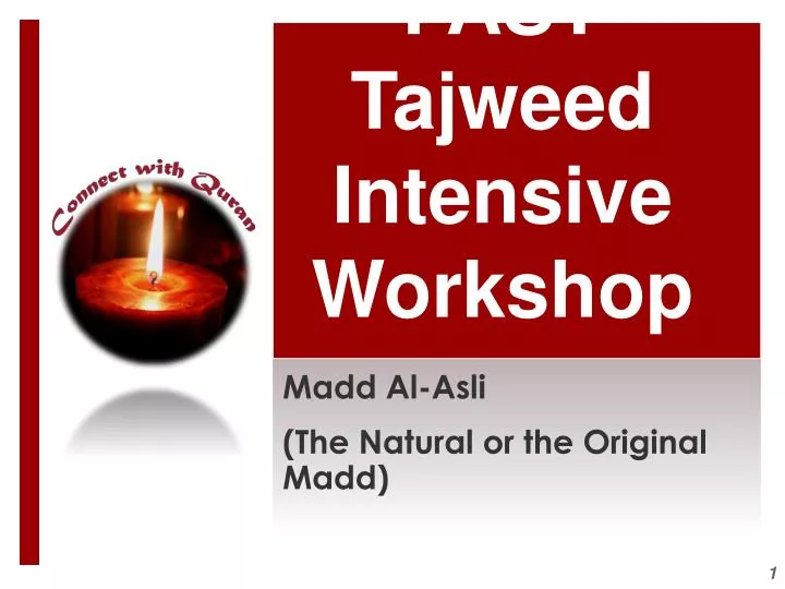 fast tajweed intensive workshop