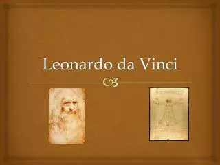 leonardo da vinci