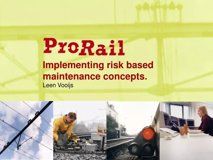 implementing risk based maintenance concepts