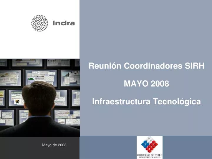 reuni n coordinadores sirh mayo 2008 infraestructura tecnol gica