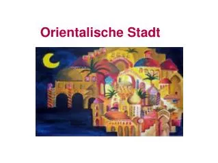 orientalische stadt