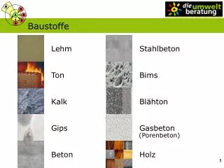 baustoffe