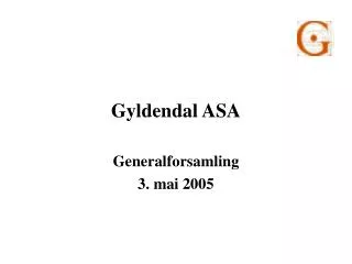 gyldendal asa