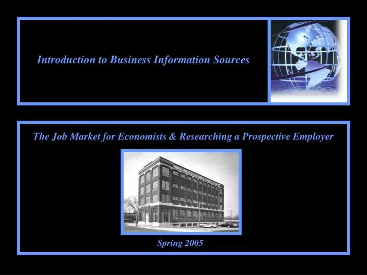 introduction to business information sources