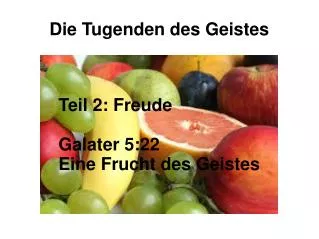 die tugenden des geistes