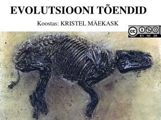 evolutsiooni t endid