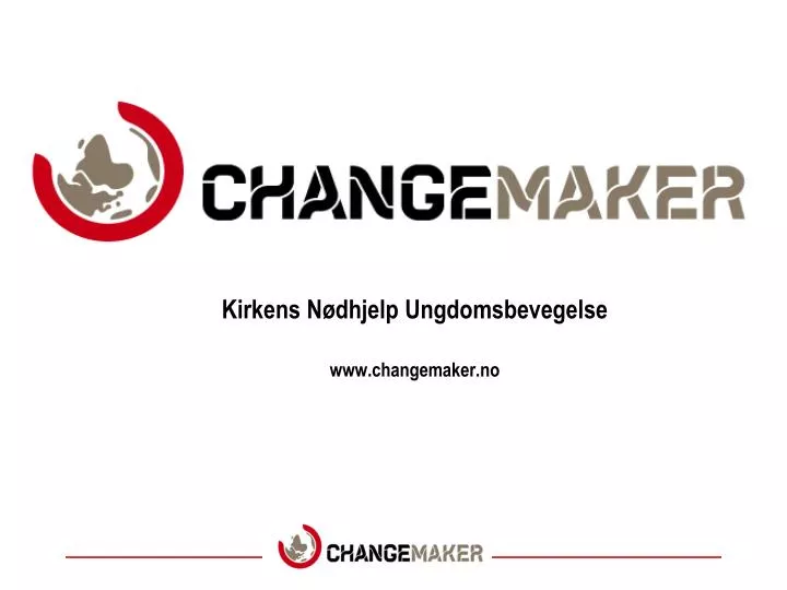 kirkens n dhjelp ungdomsbevegelse www changemaker no