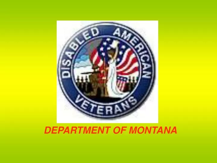 department of montana