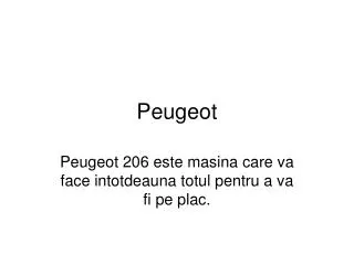 peugeot