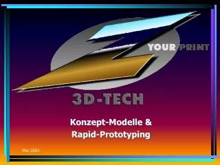 konzept modelle rapid prototyping