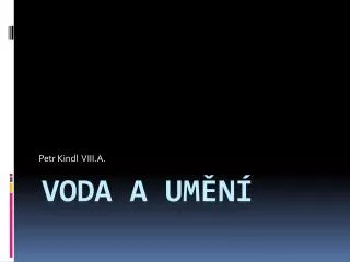 petr kindl viii a
