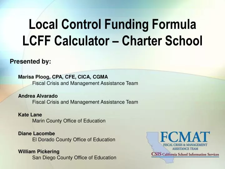 local control funding formula lcff calculator charter school