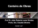Canteiro de Obras - slide 1