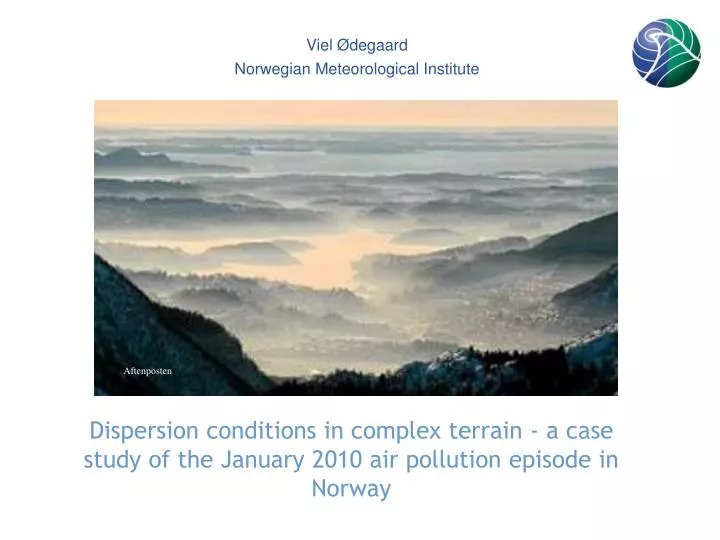 viel degaard norwegian meteorological institute