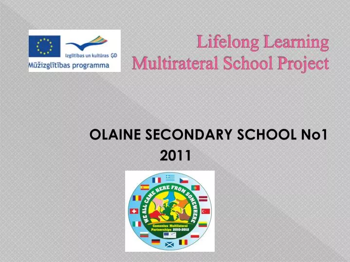 lifelong learning multirateral school project